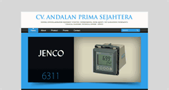Desktop Screenshot of andalanprimasejahtera.com